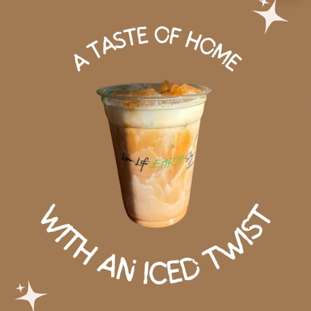 Iced South Indian Filter Coffee.