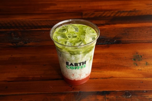 Strawberry Matcha.